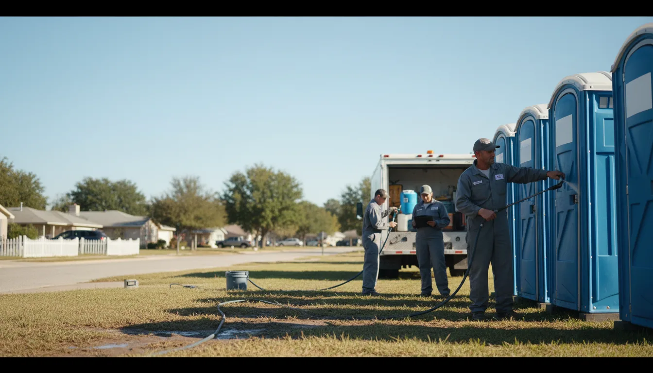 Long-Term Portable Toilet Rental in Pomona, CA near me